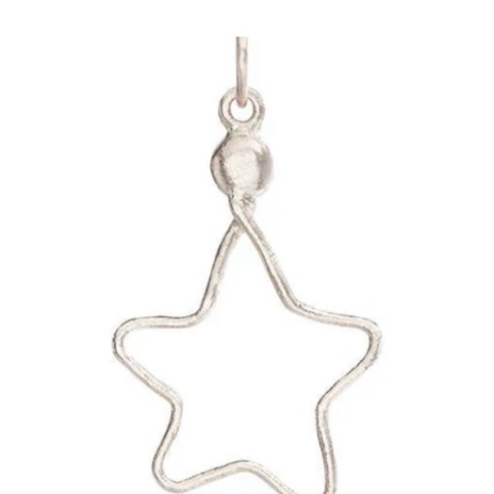 Helen Ficalora Medium Wire Star Pendant Charm 14k w/Box
